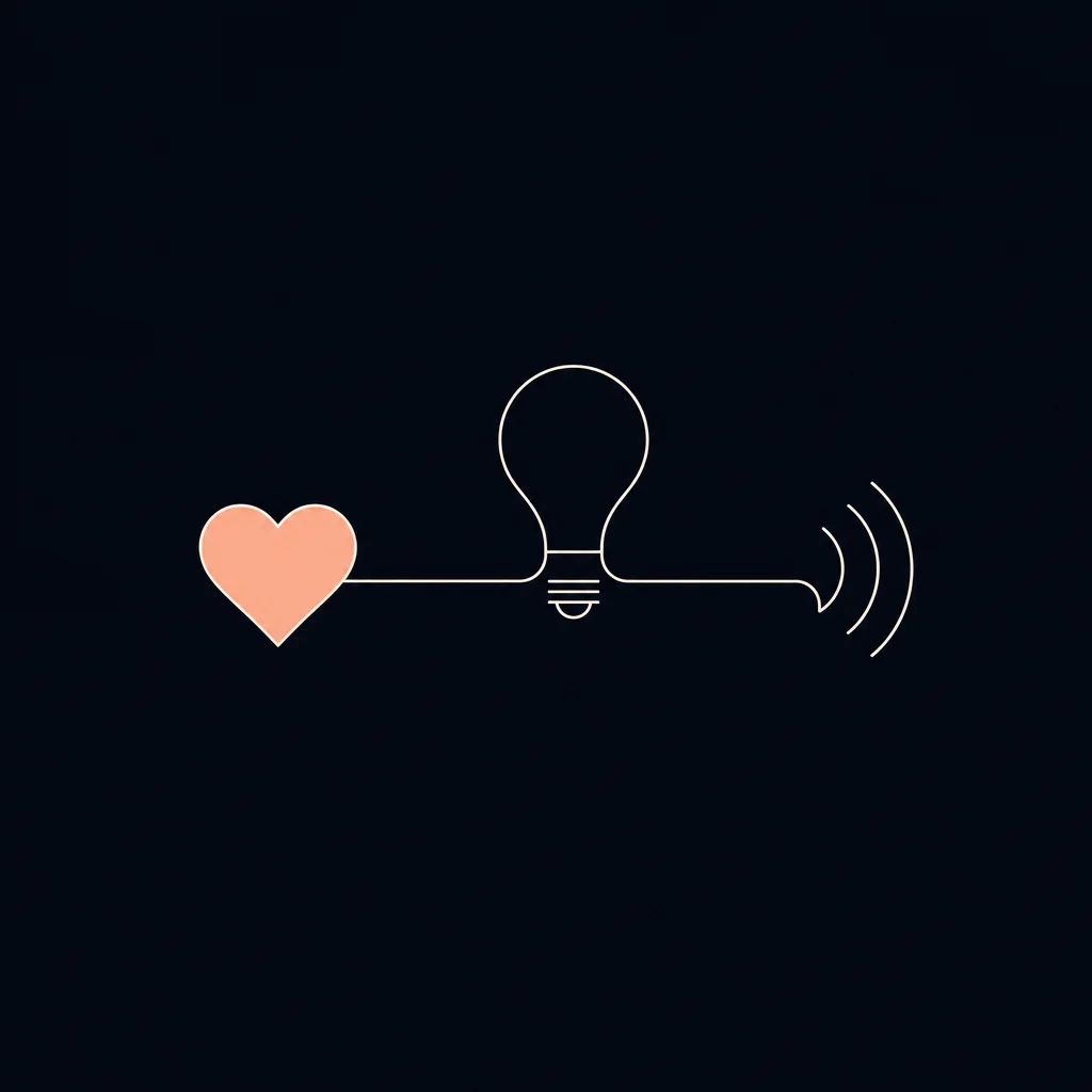 Ribbon — Heart → light → sound, in real time